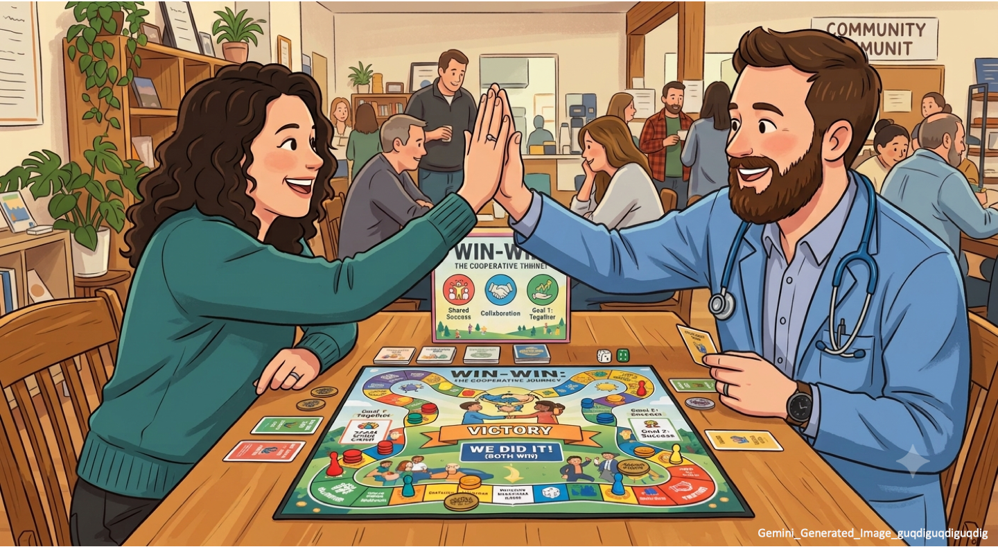 When a Clinical Trial Turns into a Win-Win Game