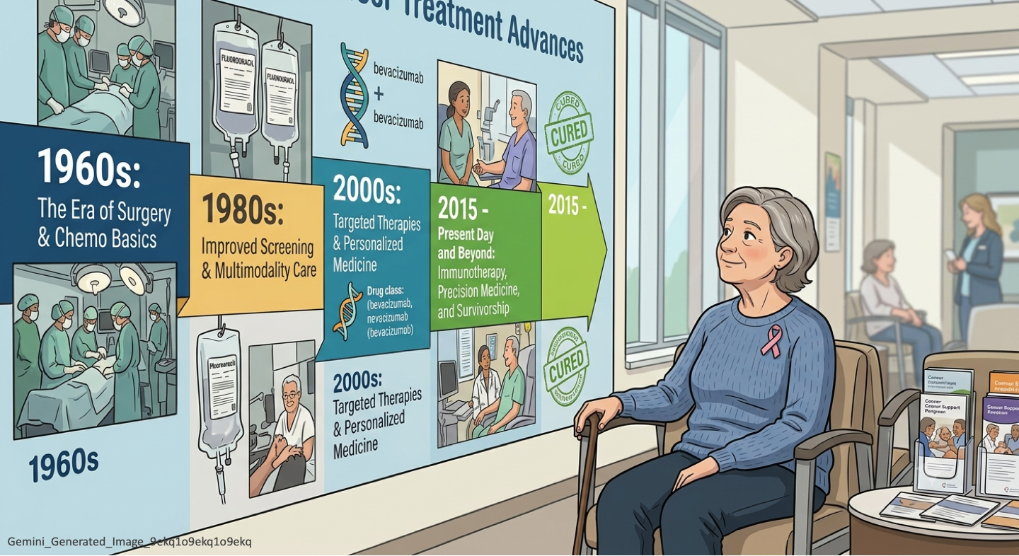 Chronology of Metastatic Colorectal Cancer Treatment