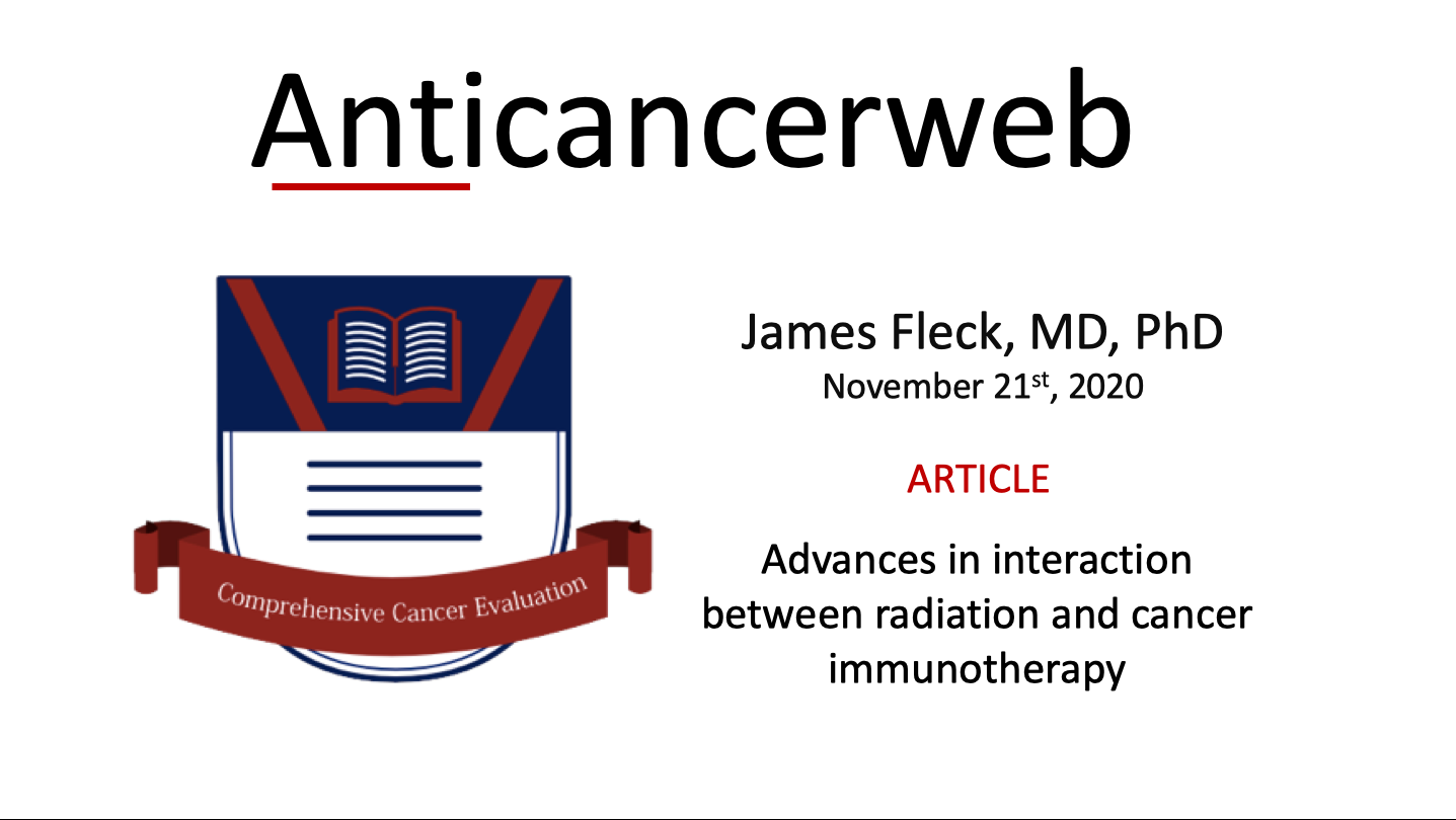 Advances in interaction between radiation and cancer immunotherapy