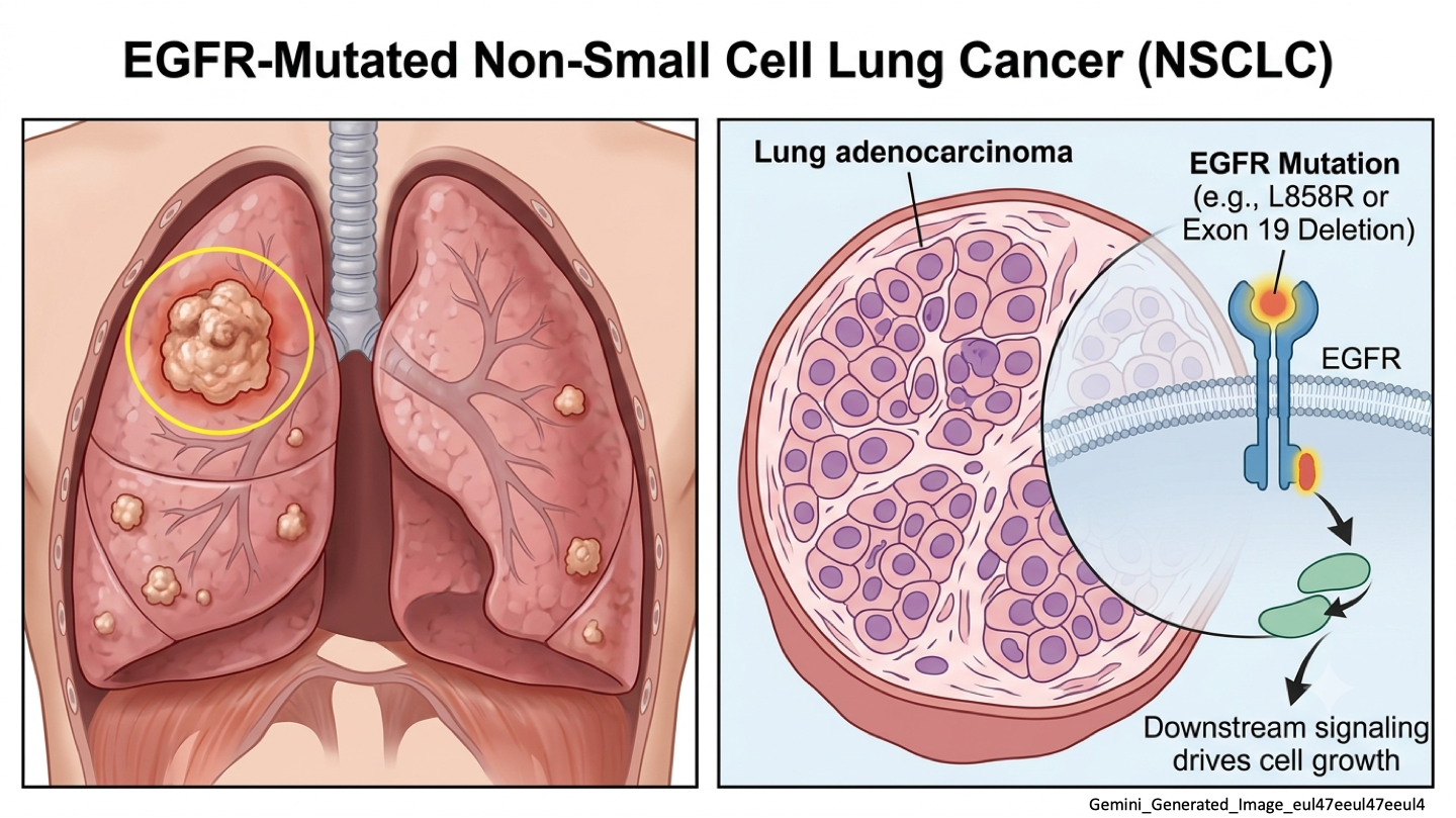 Curative Treatment of EGFR-Mutated Non-Small Cell Lung Cancer